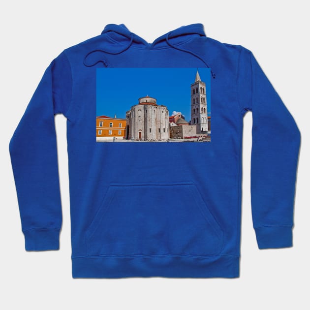 St Donat Church, Zadar, Croatia Hoodie by vadim19